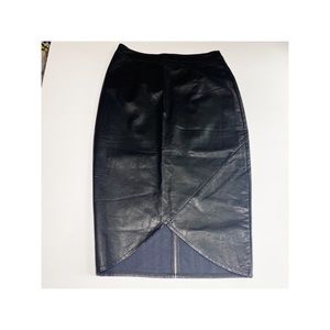 Leather Skirt